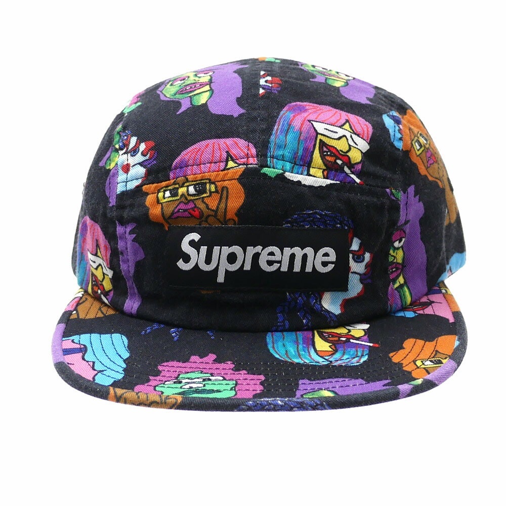 Supreme Gonz Heads Camp Cap Black